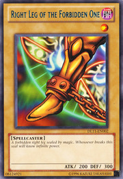 Right Leg of the Forbidden One