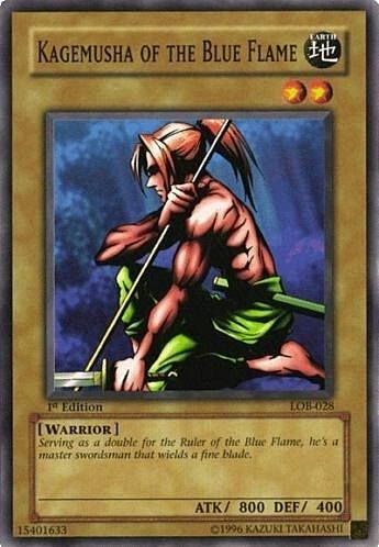 Kagemusha of the Blue Flame Card Front