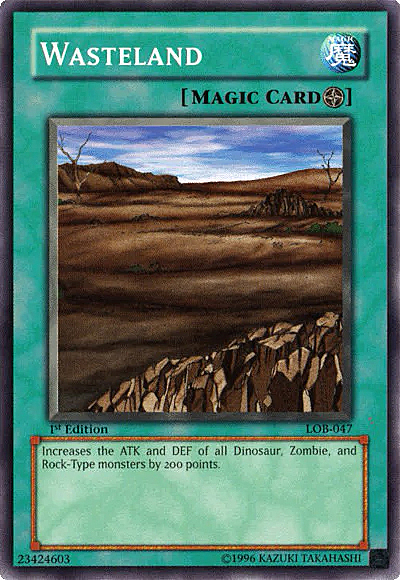 Wasteland Card Front