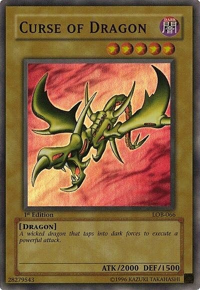 Curse of Dragon Card Front