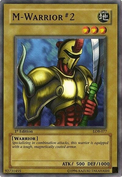 M-Warrior #2 Card Front