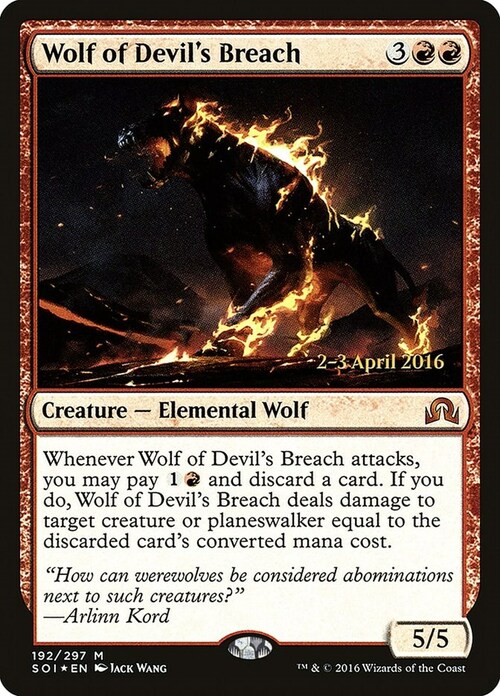 Wolf of Devil's Breach Card Front