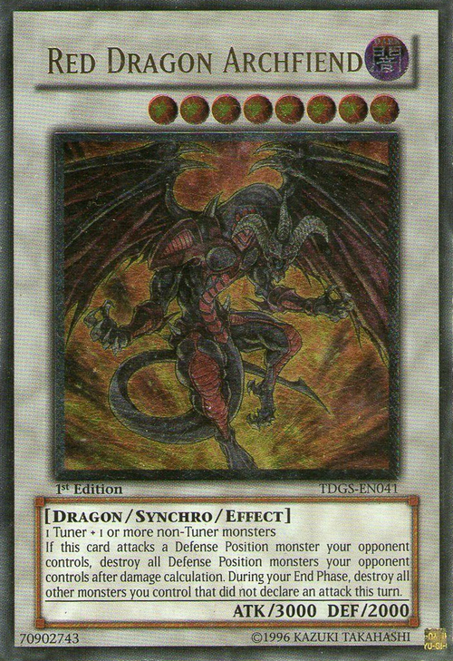 Red Dragon Archfiend Card Front