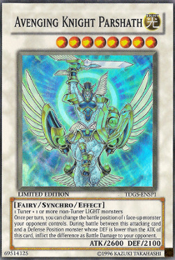 Avenging Knight Parshath Card Front