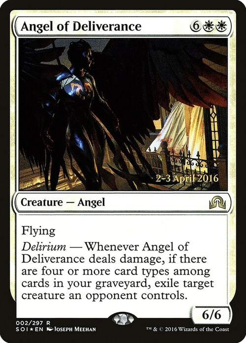 Angel of Deliverance Card Front