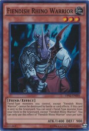 Fiendish Rhino Warrior