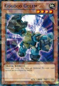 Gogogo Golem Card Front