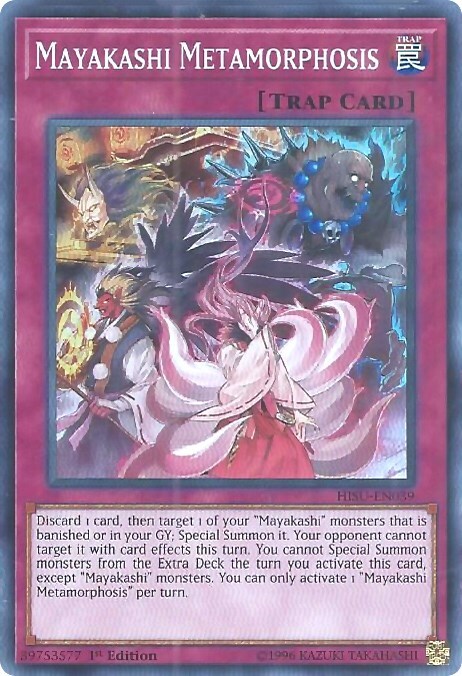 Mayakashi Metamorphosis Card Front