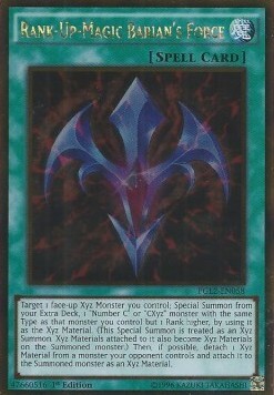 Rank-Up-Magic Barian's Force Card Front