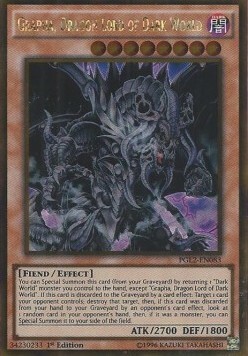 Grapha, Dragon Lord of Dark World Card Front