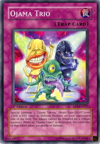 Ojama Trio Card Front