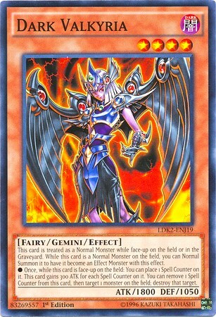 Dark Valkyria Card Front