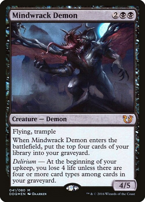 Mindwrack Demon Card Front