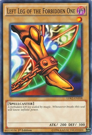 Left Leg of the Forbidden One Card Front