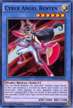 Cyber Angel Benten Card Front