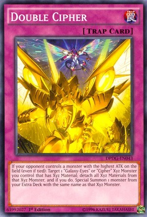 Double Cipher Card Front