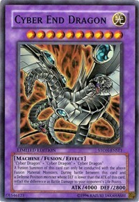 Cyber End Dragon Card Front