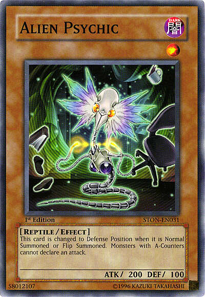 Alien Psychic Card Front