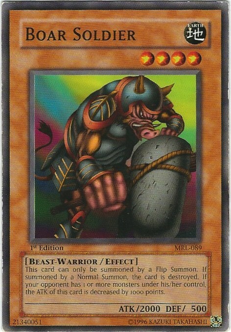 Boar Soldier Card Front