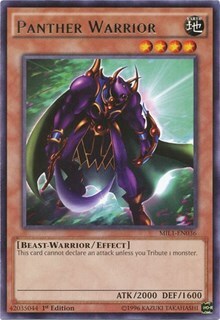 Panther Warrior Card Front