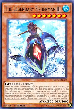 The Legendary Fisherman III Card Front