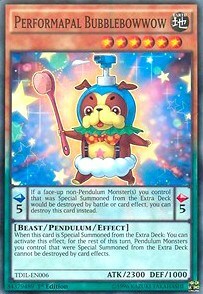 Performapal Bubblebowwow Card Front