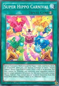 Super Hippo Carnival Card Front