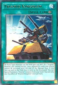 Triamid Kingolem Card Front