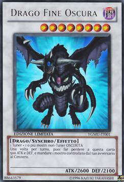 Dark End Dragon Card Front