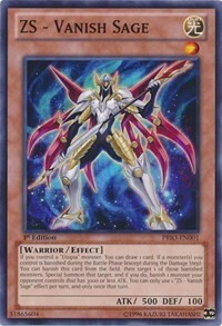 ZS - Vanish Sage Card Front