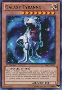 Galaxy Tyranno Card Front