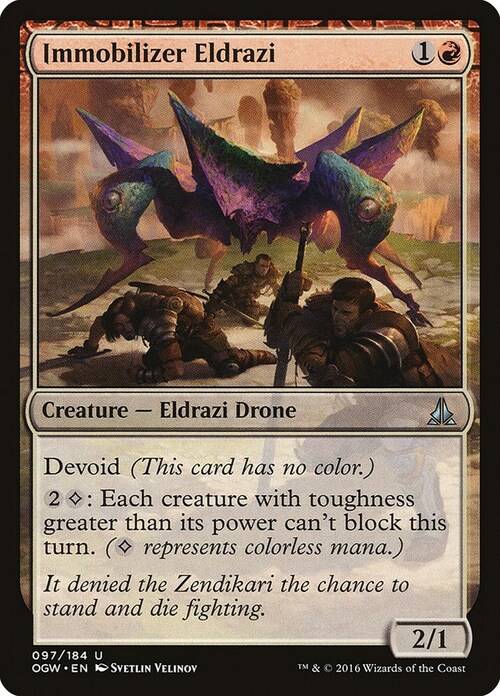 Immobilizer Eldrazi Card Front