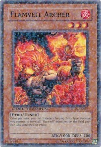 Flamvell Archer Card Front