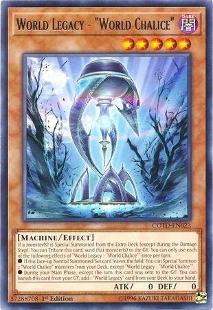 World Legacy - "World Chalice" Card Front