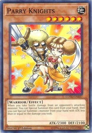 Parry Knights Card Front