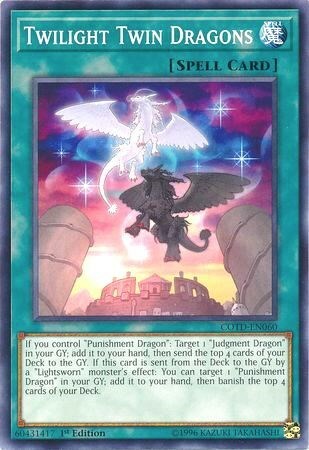 Twilight Twin Dragons Card Front