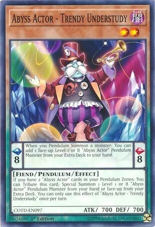 Abyss Actor - Trendy Understudy Card Front