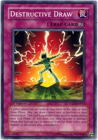 Destructive Draw Card Front