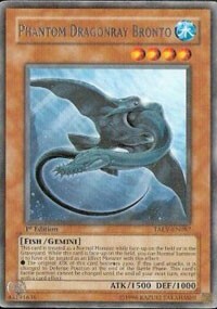 Phantom Dragonray Bronto Card Front