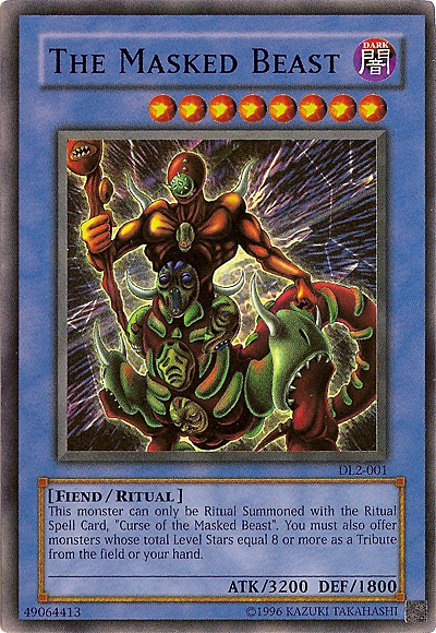 The Masked Beast Card Front