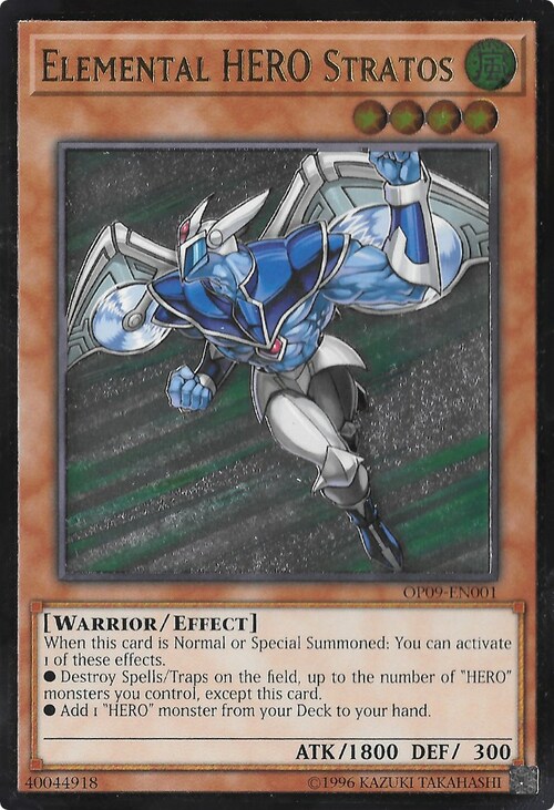 Elemental HERO Stratos Card Front