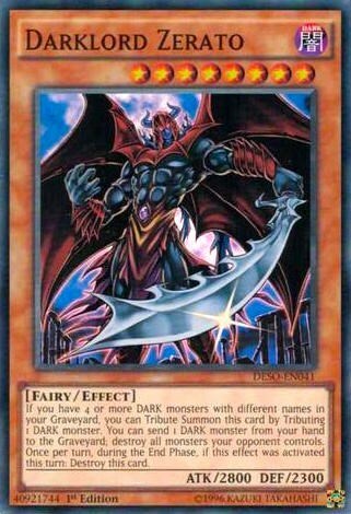 Darklord Zerato Card Front