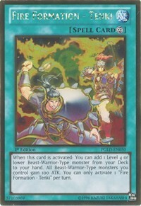 Fire Formation - Tenki Card Front