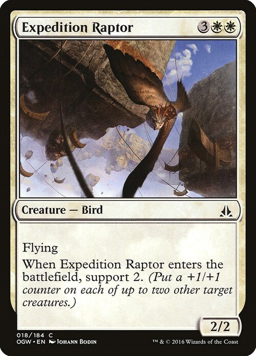 Expedition Raptor Card Front