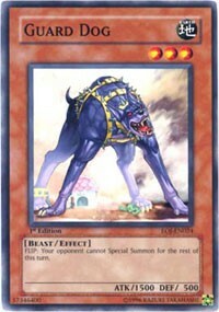 Guard Dog Card Front