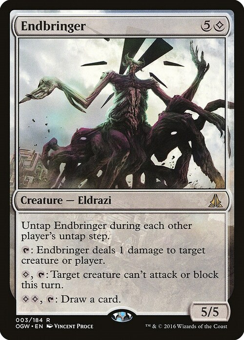 Endbringer Card Front