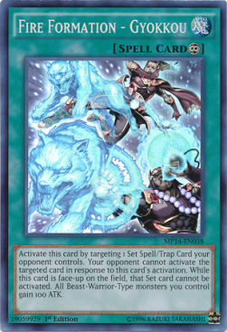 Fire Formation - Gyokkou Card Front