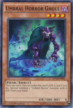 Umbral Horror Ghoul Card Front