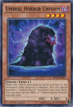 Umbral Horror Unform Card Front