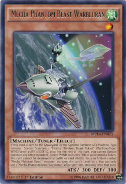 Mecha Phantom Beast Warbluran Card Front